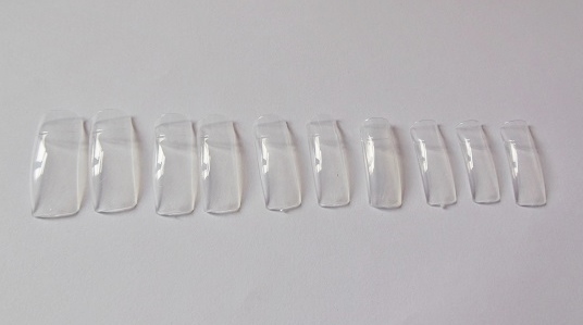 Cedro nehtové tipy transparentní velikost 0 - 50 ks