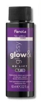 Fanola No Yellow Glow&Glossy Toner T21 60 ml.