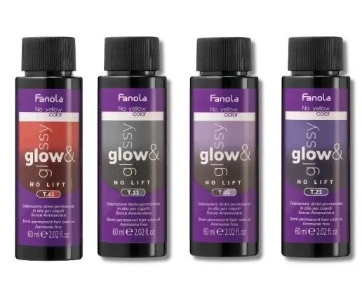 Fanola No Yellow Glow&Glossy Toner AKCE - 4+1.