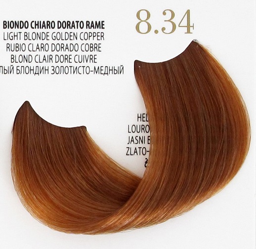 Fanola Oro Therapy Color 8/34 Biondo Chiaro Dorato Rame 100 ml