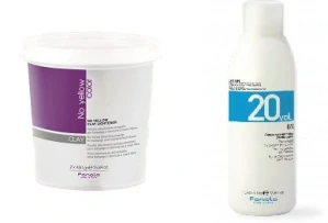 Fanola No Yellow Ultra odbarvovací prášek fialový 500 g - AKCE 5+2.