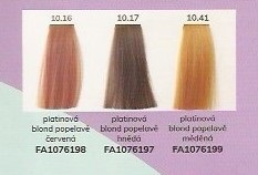 Fanola Color 10.41- platinová blond popelavě měděná 100 ml