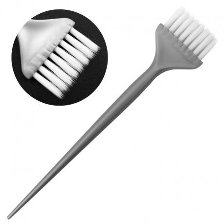 Štětec na barvení bílé štětiny.