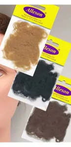 Síťka na vlasy s gumičkou Alleson blond 3 ks.