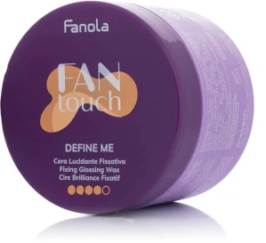 Fanola Fantouch Define Me fixační lesklý vosk 100 ml - AKČNÍ CENA.