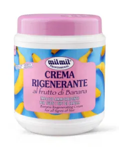 Mil Mil Crema Rigenerante Banana 1000 ml.