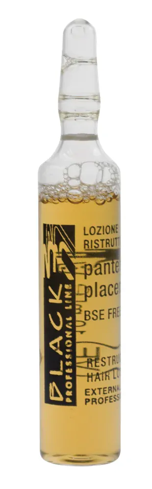 Black Panthenol a placenta Hair Lotion 12x10 ml.